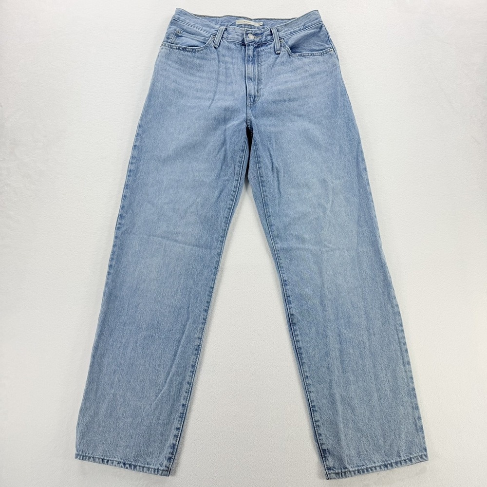 Levi's '94 Baggy Jeans Womens 28x31 Blue High Rise Straight Relaxed Denim Pants